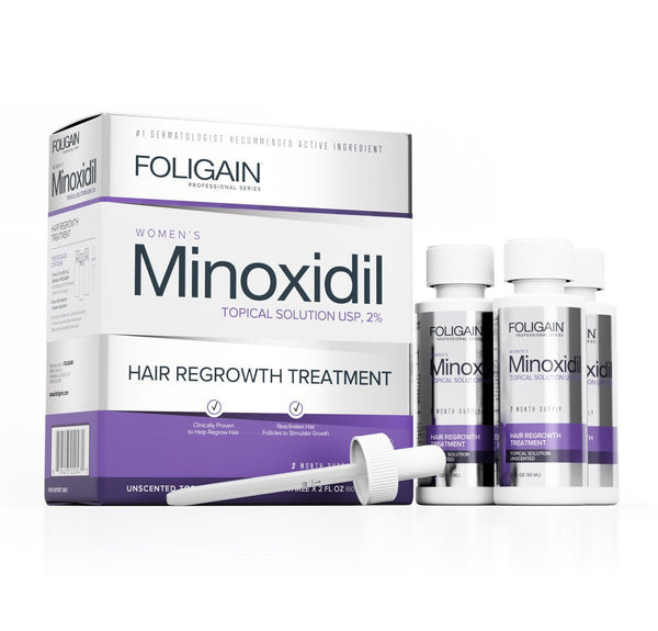 FOLIGAIN Minoxidil 2% Hair Regrowth Treatment For Women