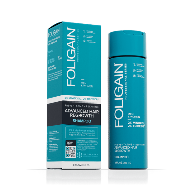 FOLIGAIN Advanced Hair Regrowth Hair Shampoo Minoxidil 2%