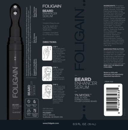FOLIGAIN Beard Enhancer Serum with Myoxil